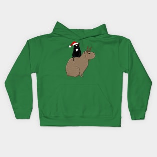 Capy Christmas! Kids Hoodie